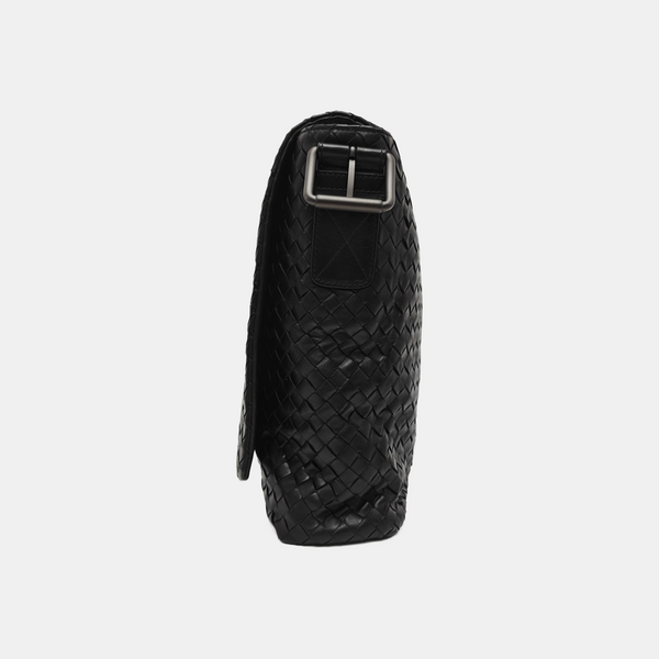 Calfskin Shoulder Bag Black