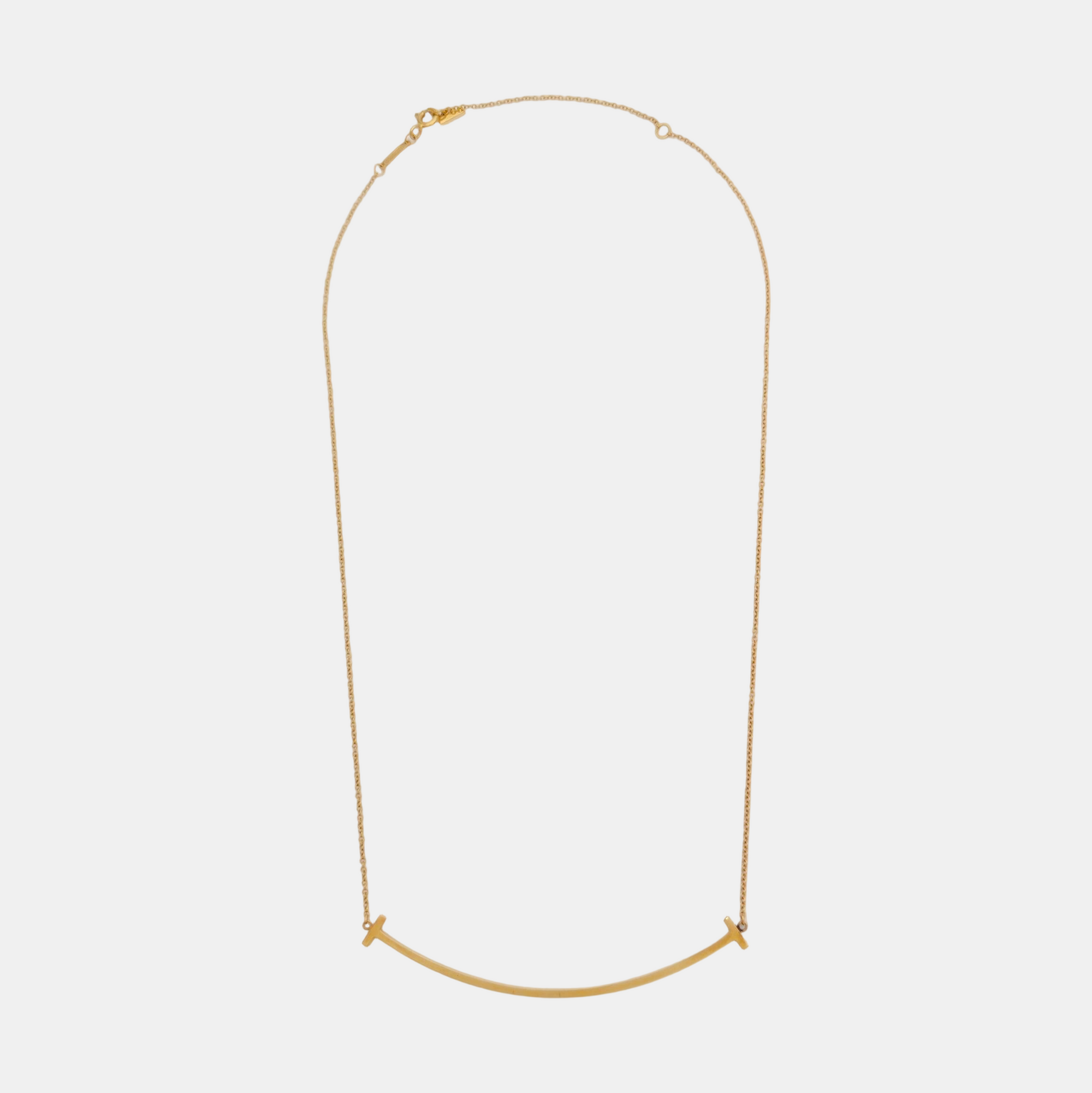 Tiffany T 18k Rose Gold Necklace