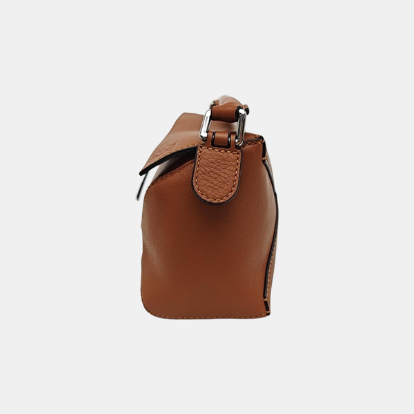 Puzzle Mini Calfskin Brown