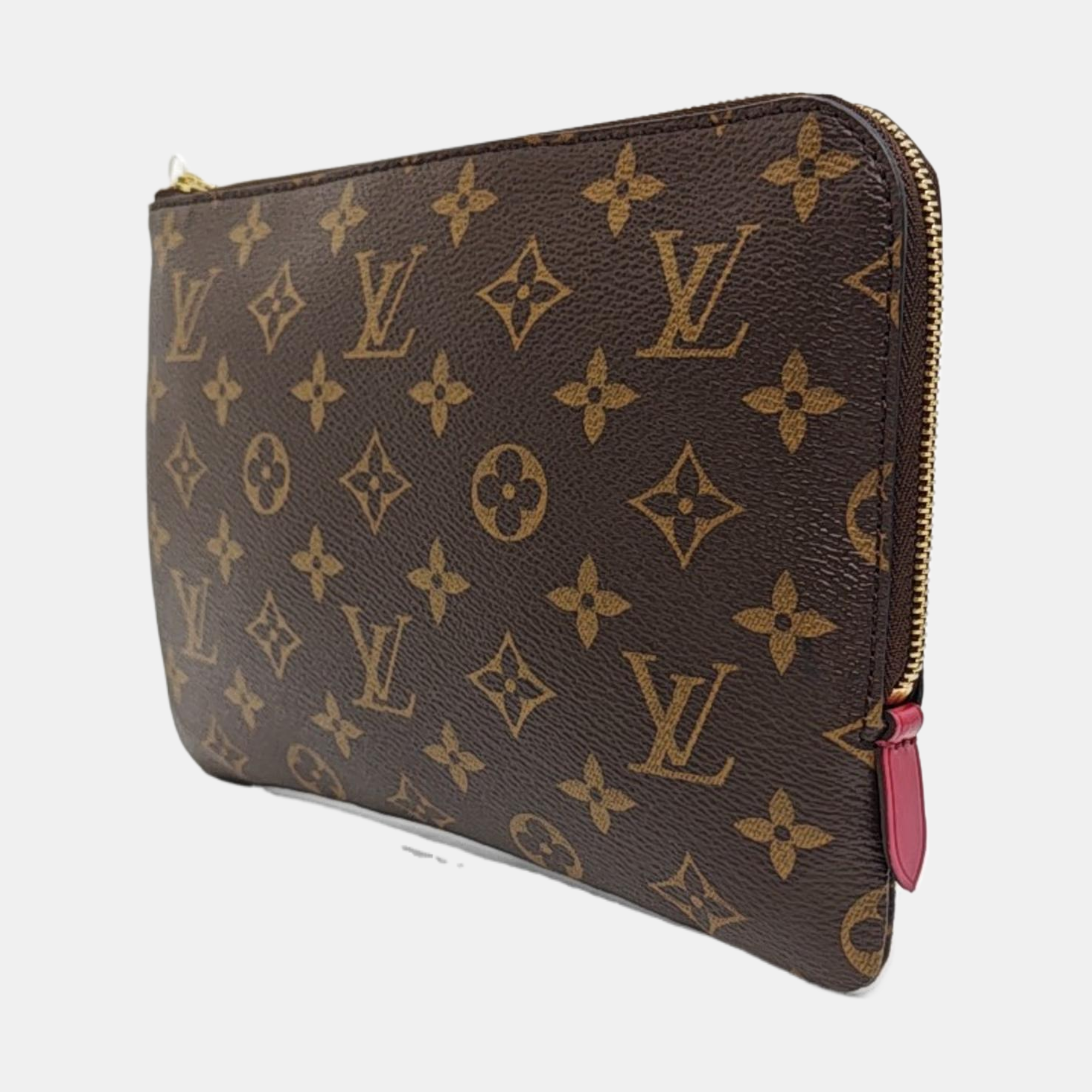 Etui Voyage PM Monogram Coated Canvas Brown