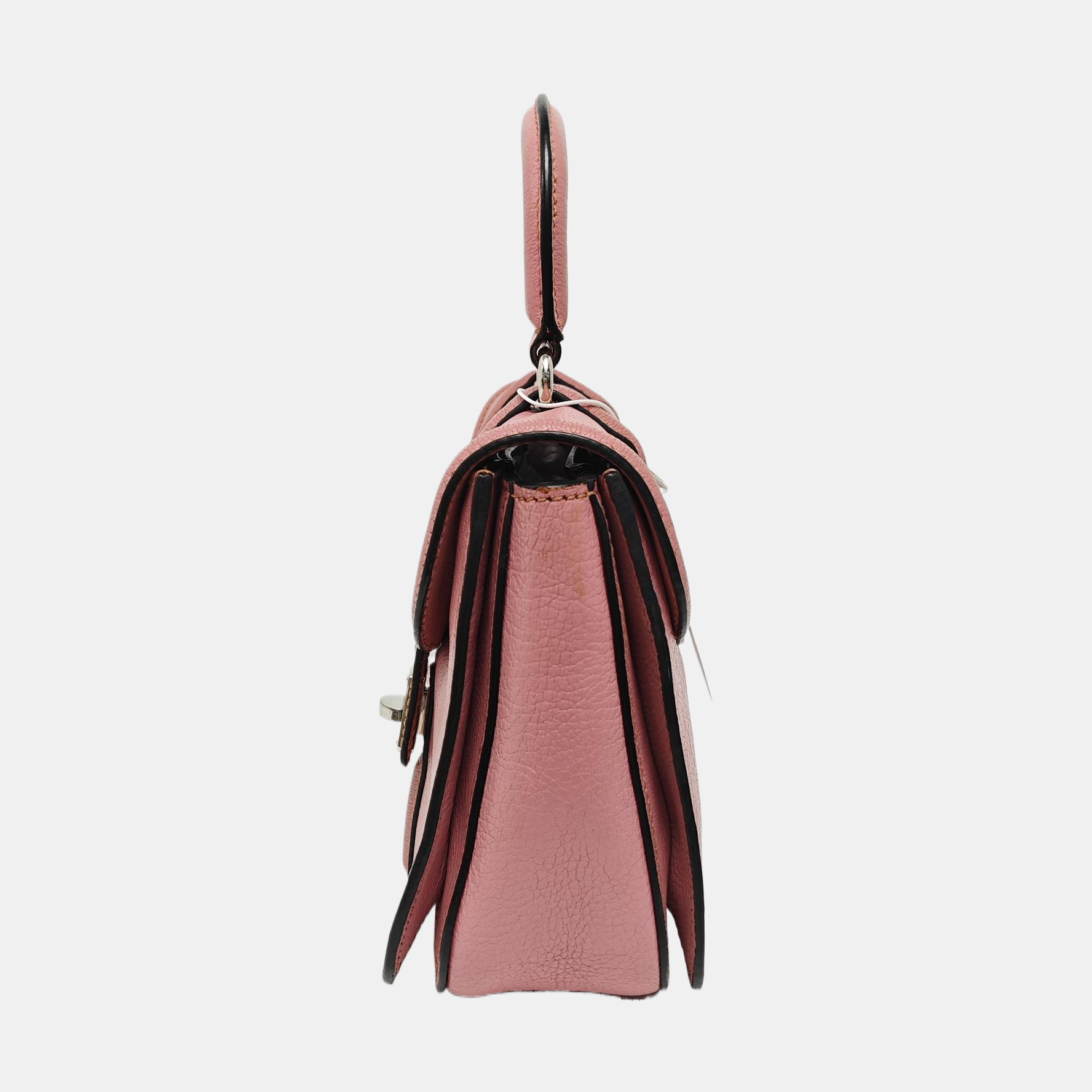 Calfskin Shoulder Bag Pink