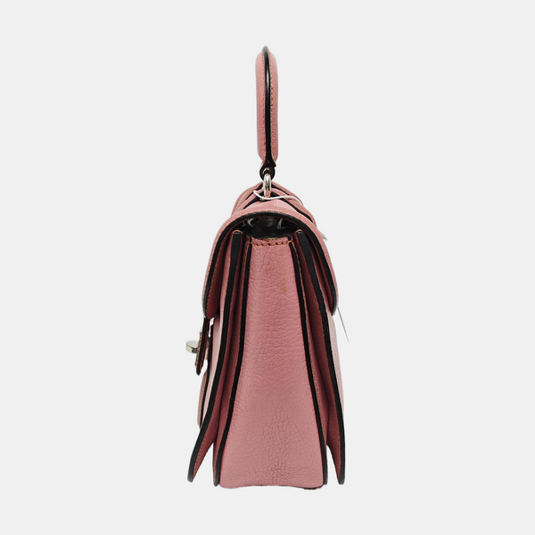 Calfskin Shoulder Bag Pink