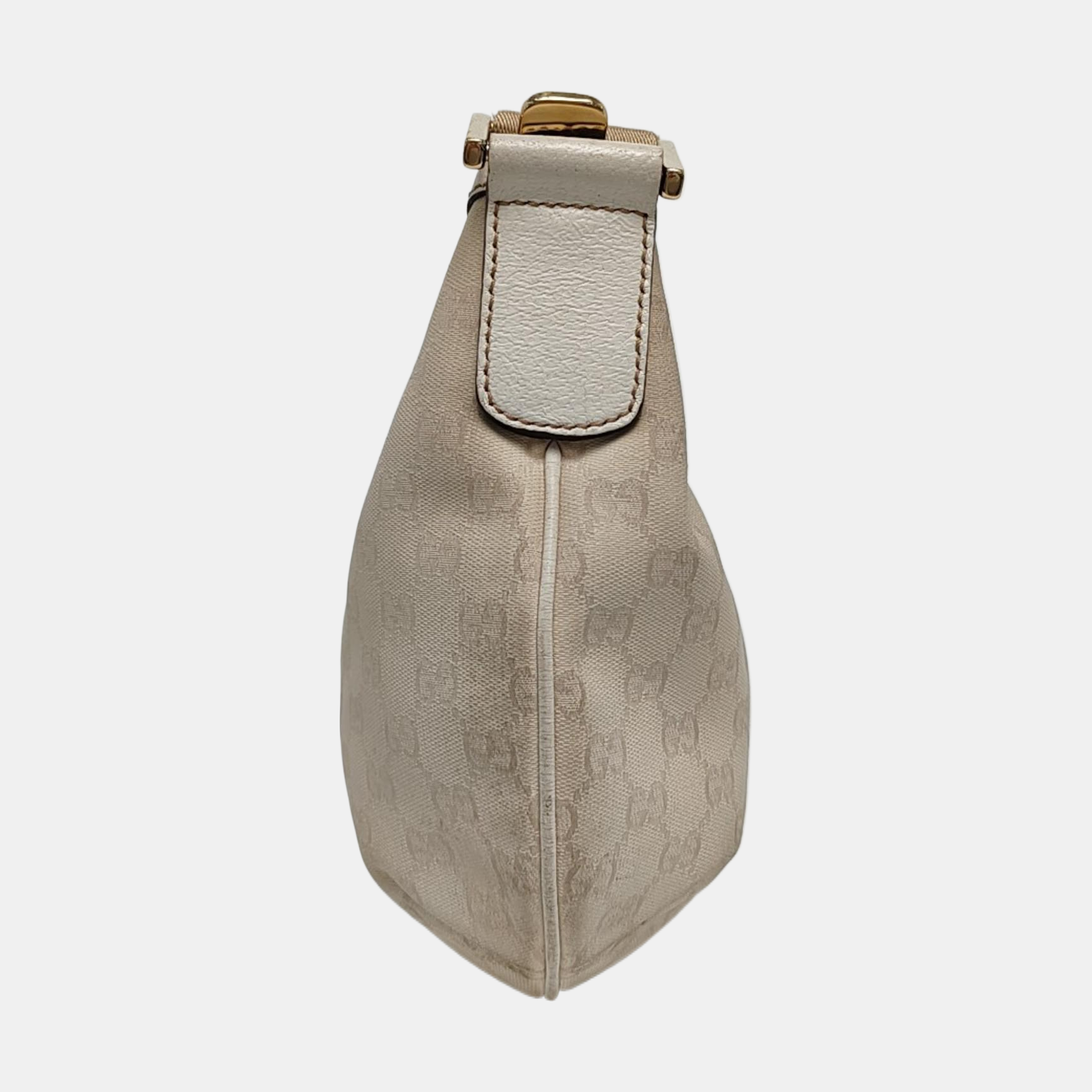 Monogram Coated Canvas Beige