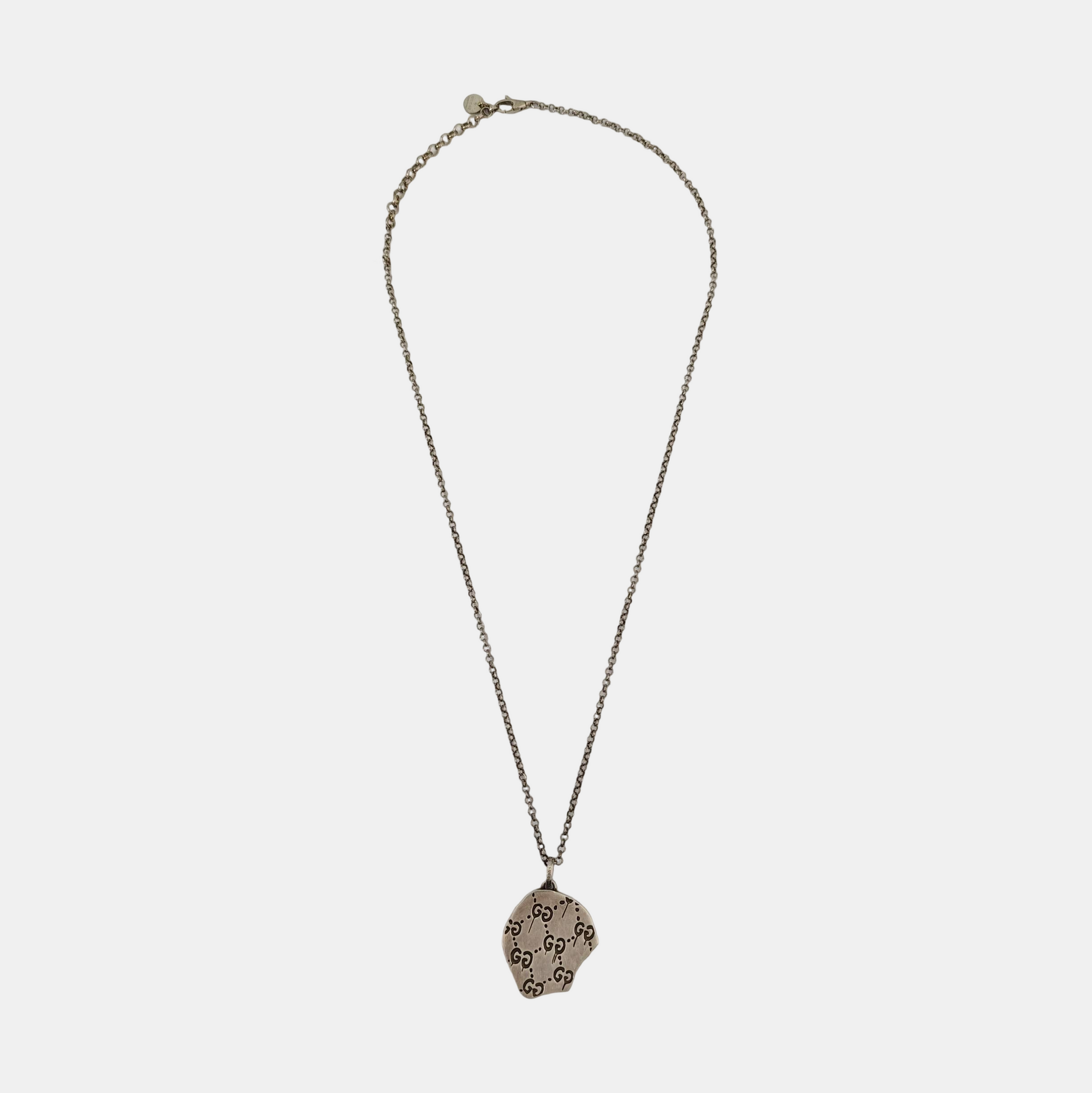 925 Sterling Silver Blue Necklace
