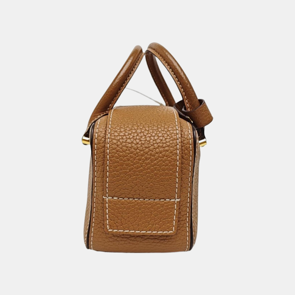 COOL BOX Calfskin Brown