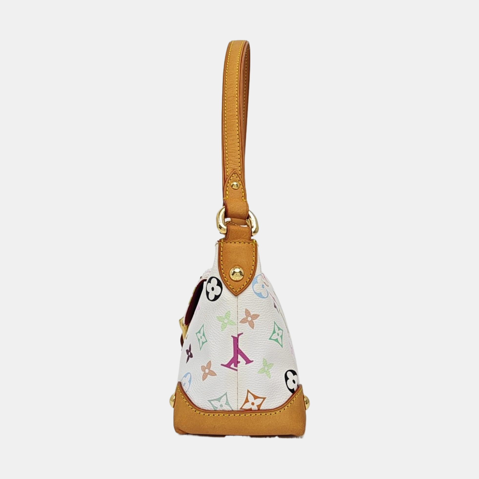 LV × TM ELIZA Monogram Coated Canvas White