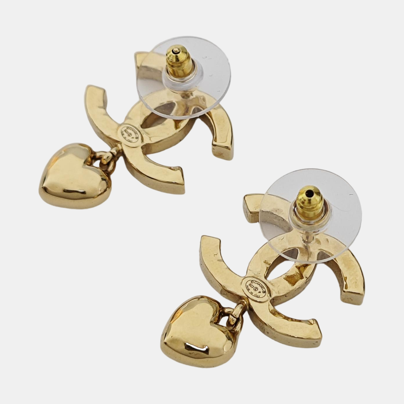 Metal Gold Stud Earrings