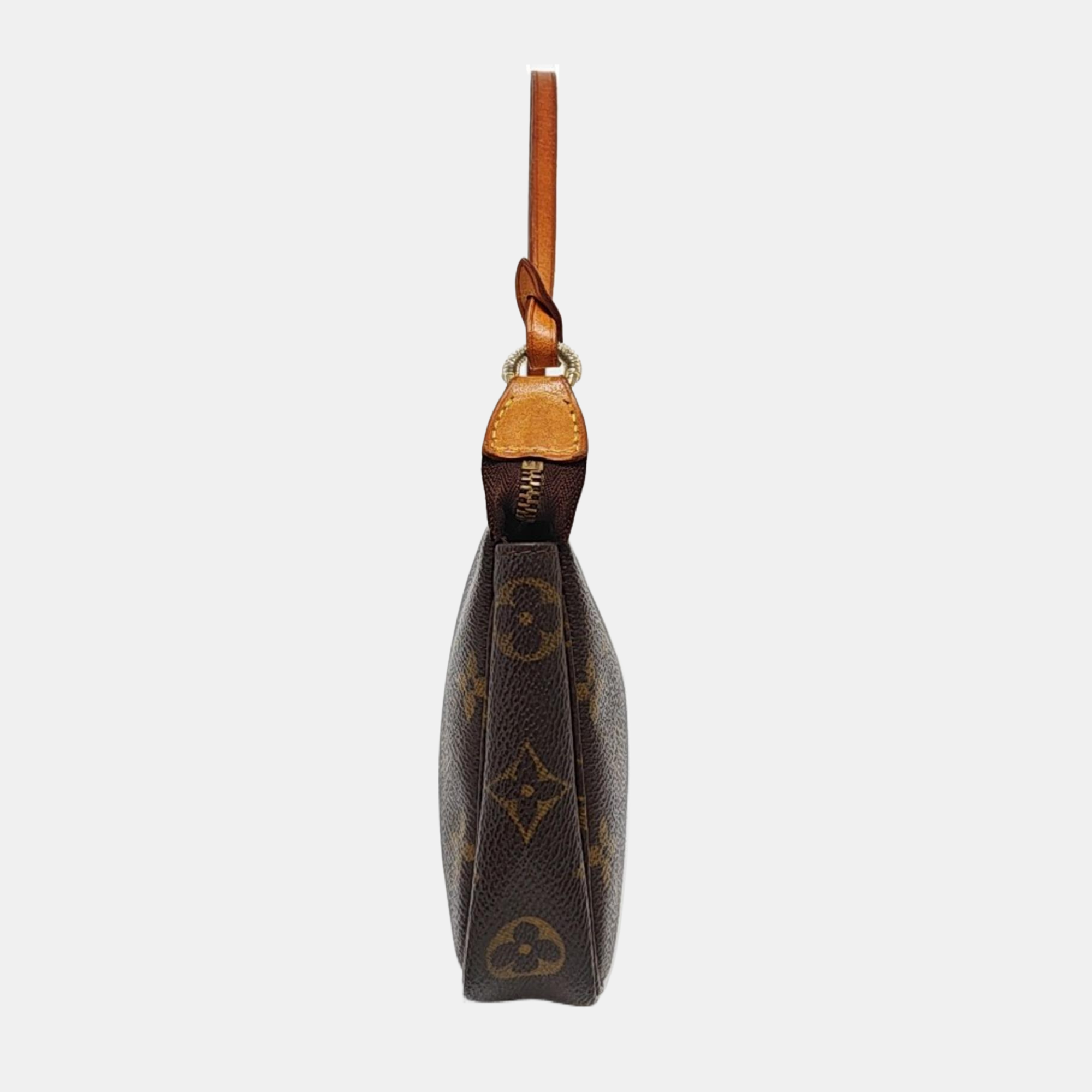 ACCESSOIRES Monogram Coated Canvas Brown