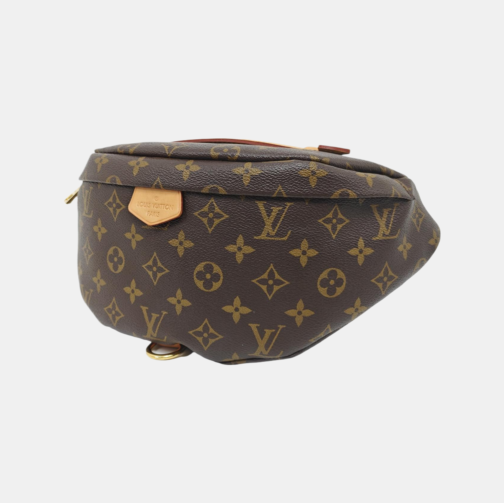 BUMBAG Monogram Coated Canvas Brown