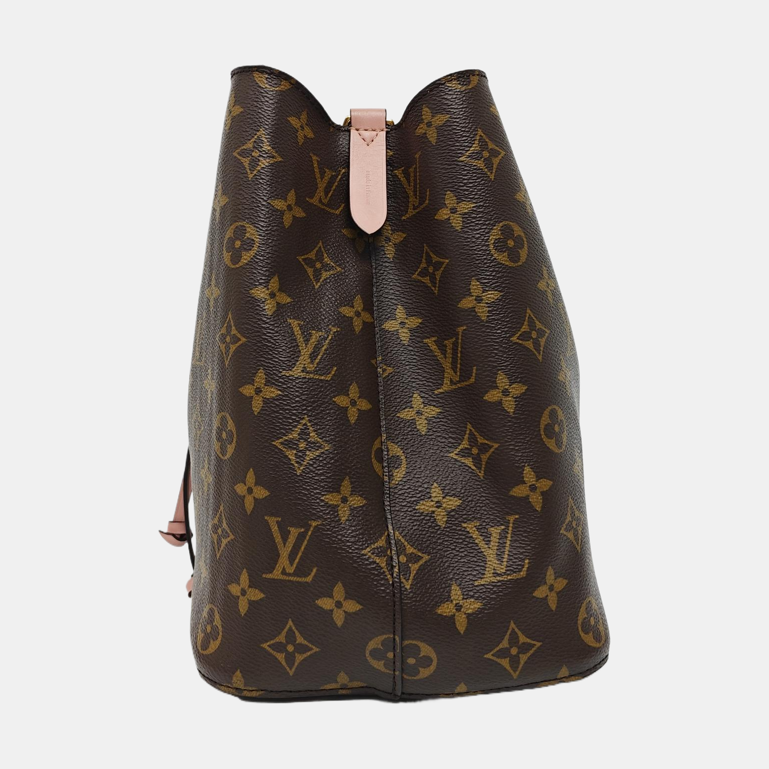 NÉONOÉ MM Monogram Coated Canvas Brown