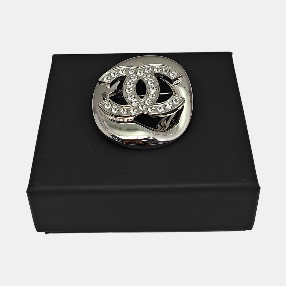 Metal Silver Brooch