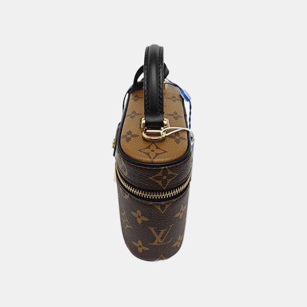 Vanity Chain Pouch Monogram Coated Canvas Brown