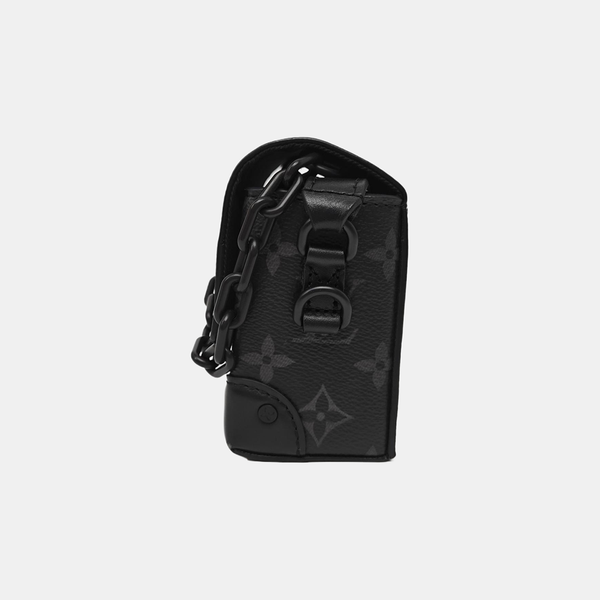 STEAMER Mini Monogram Coated Canvas Black