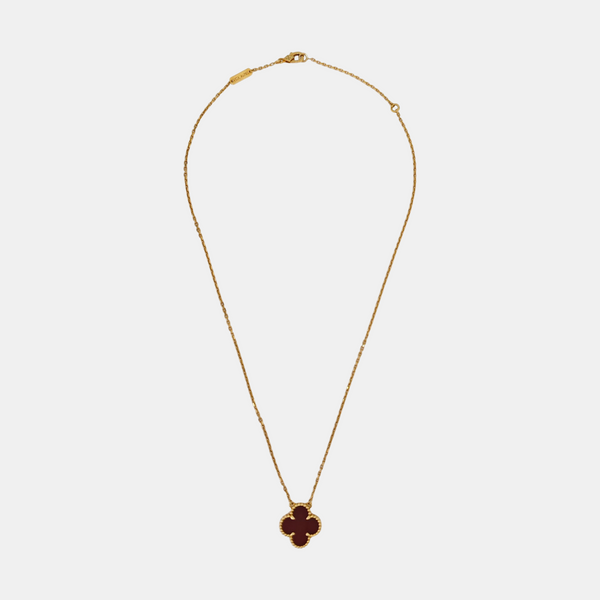 Vintage Alhambra 18k Gold Necklace