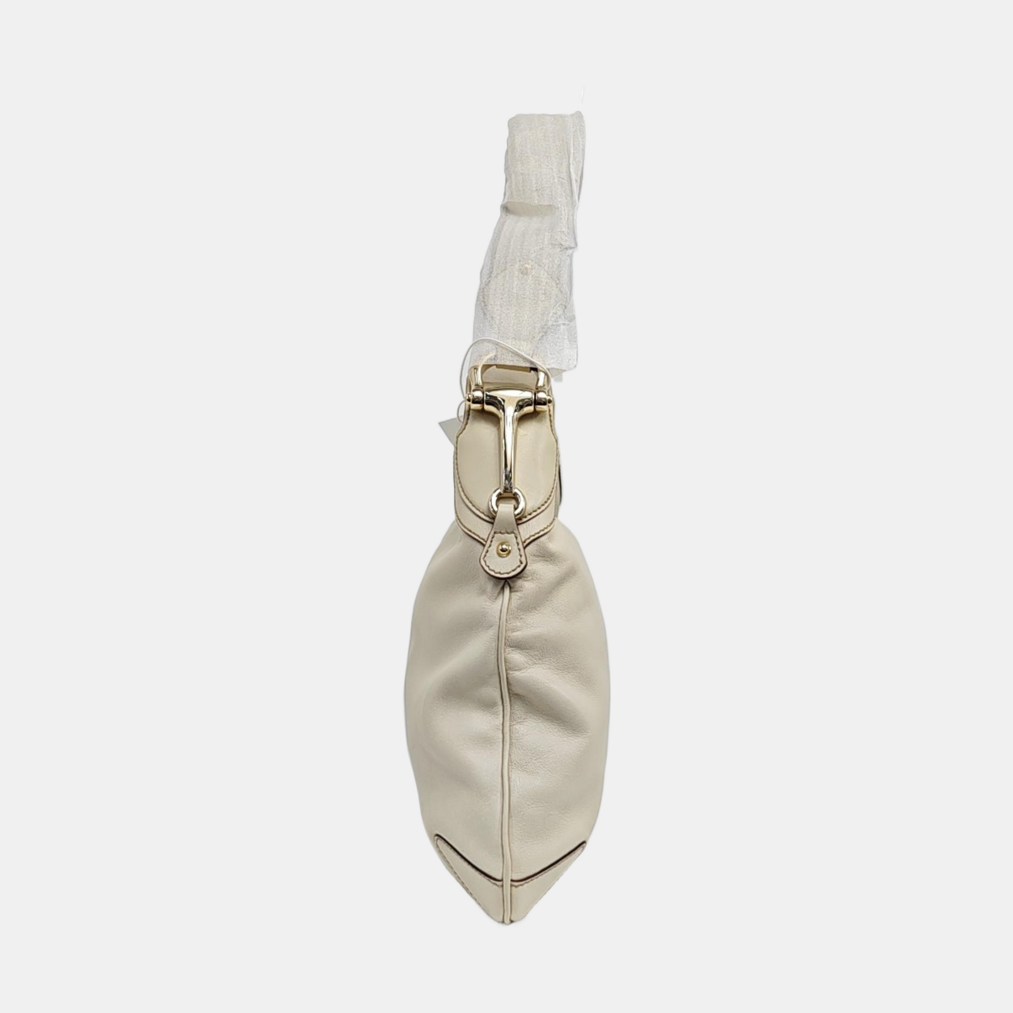 Calfskin Shoulder Bag White