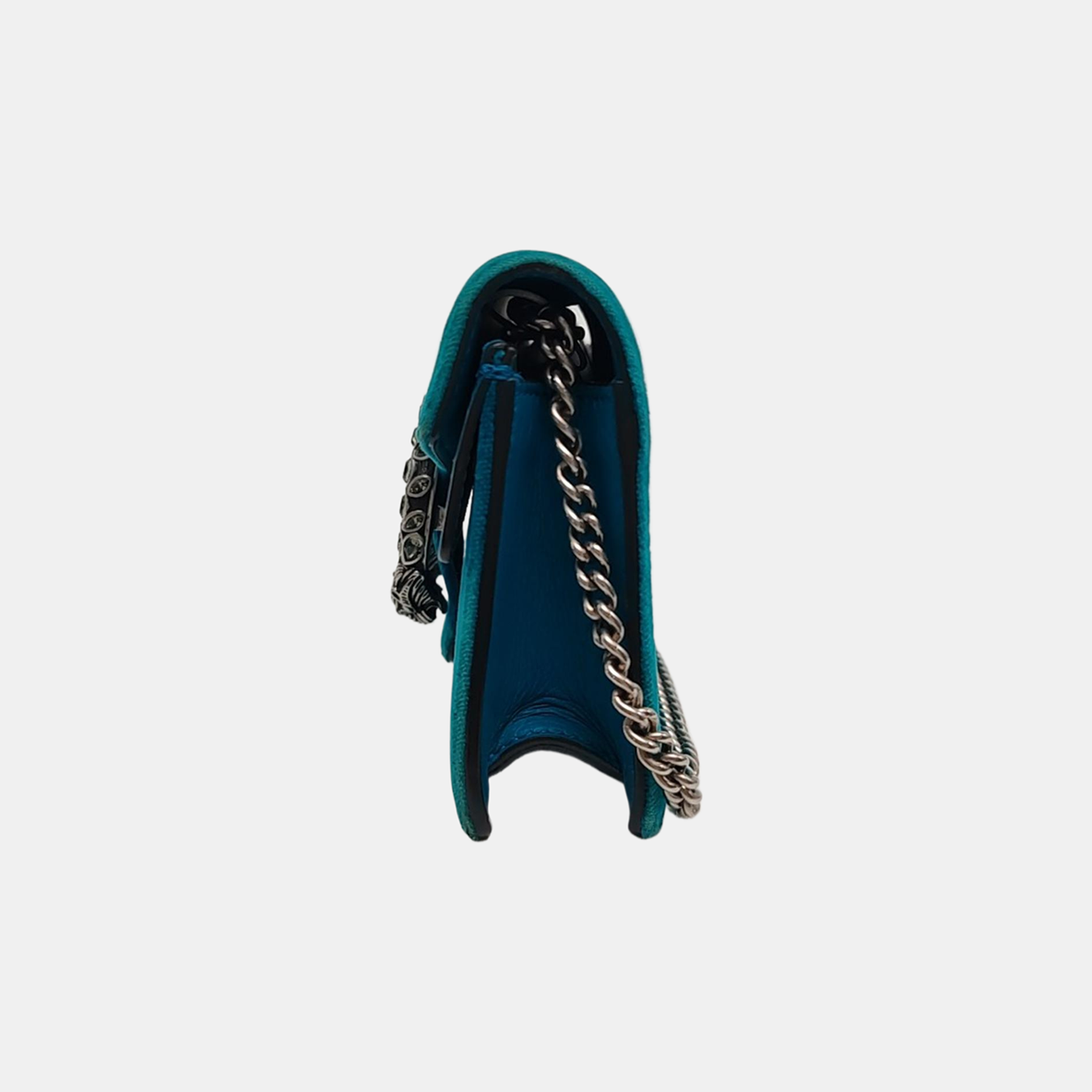 Dionysus Super Mini Terciopelo Azul