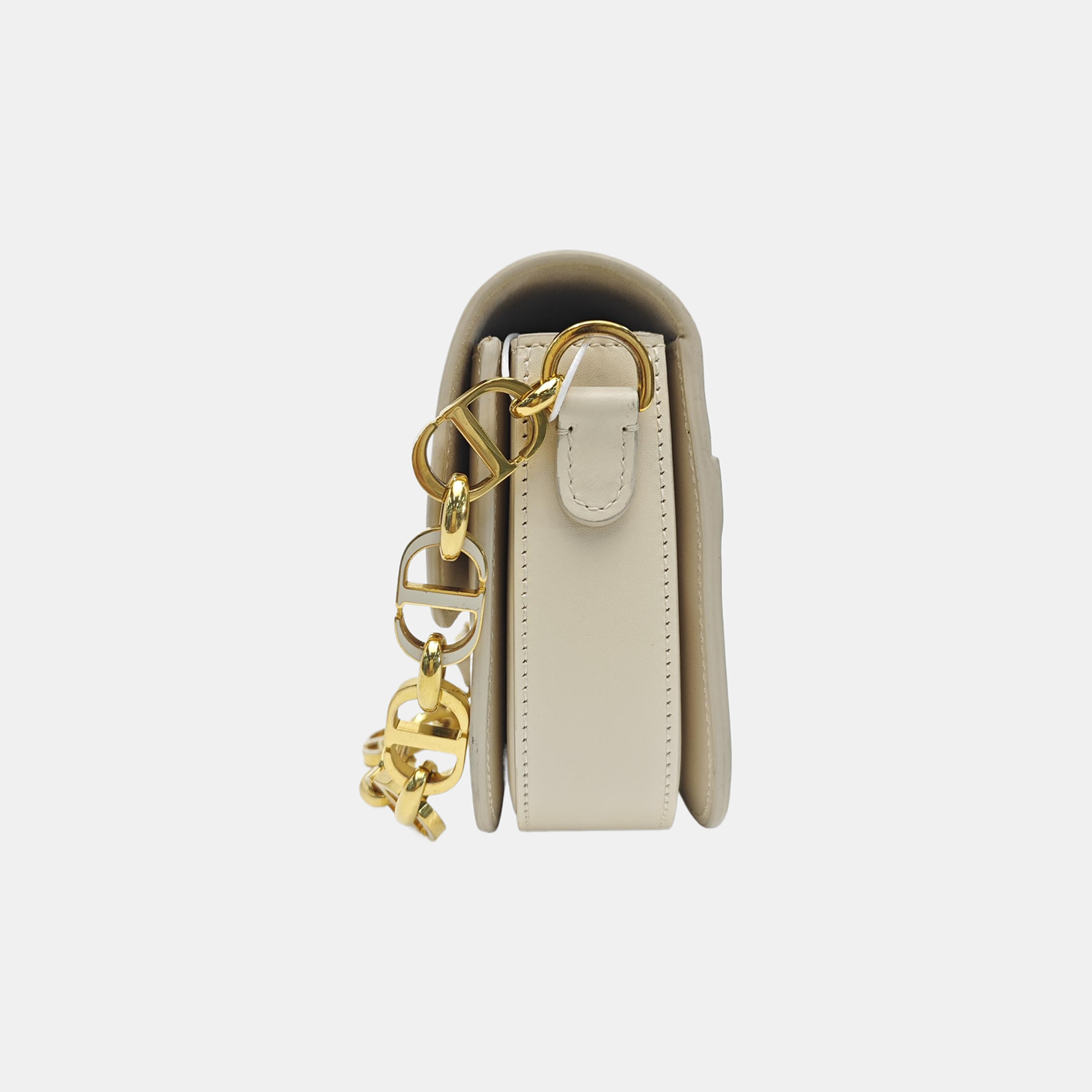 Bobby Medium Calfskin White