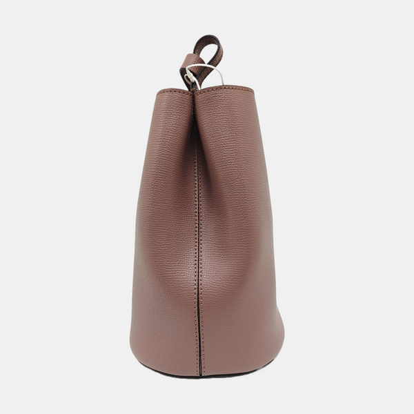 Calfskin Bucket Bag Beige