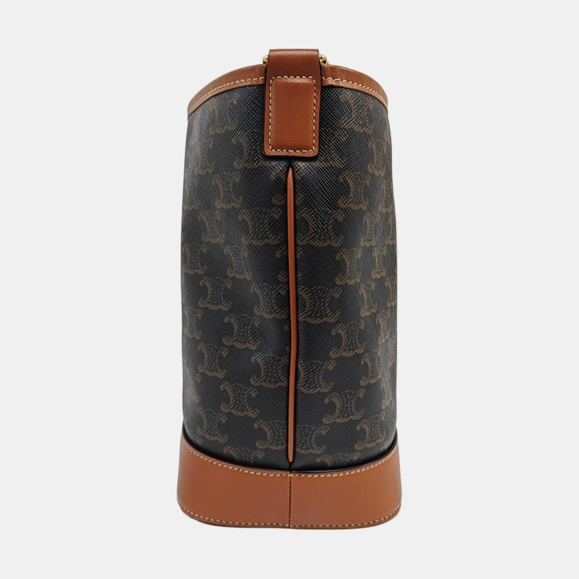 TRIOMPHE CANVAS Small Coated Canvas Brown