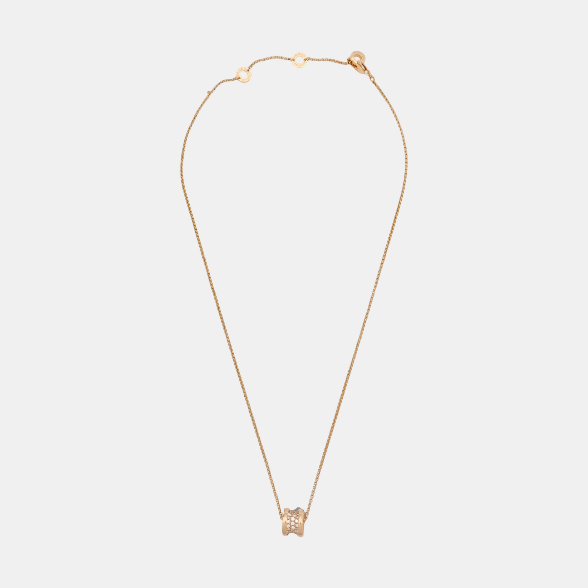 B.ZERO1 18k Rose Gold Necklace