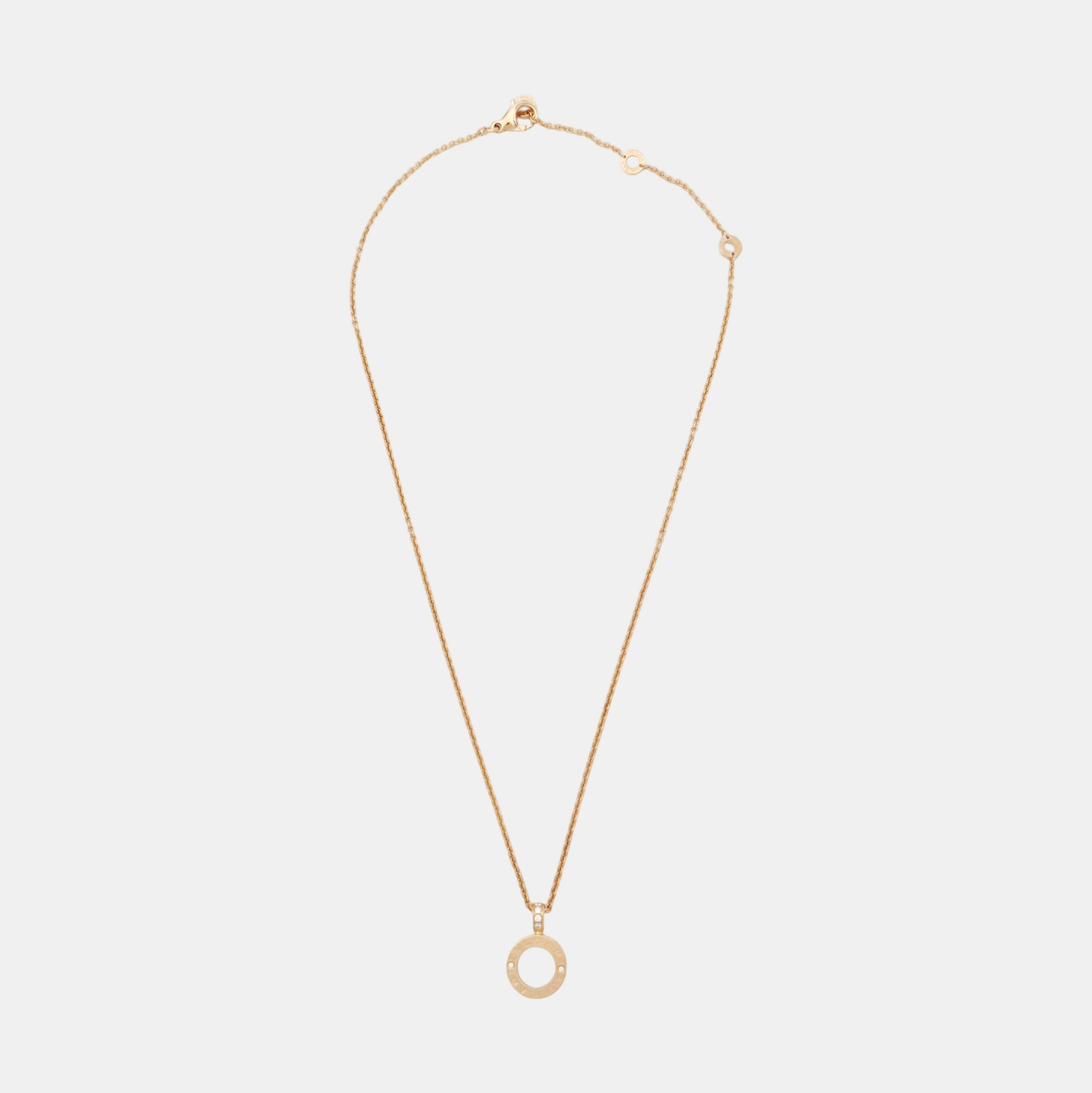 BVLGARI BVLGARI 18k Rose Gold Necklace