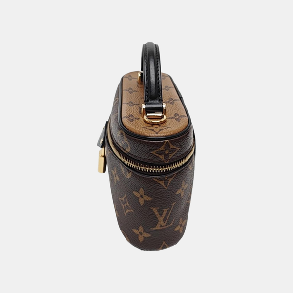 Vanity Chain Pouch Monogram Coated Canvas Brown