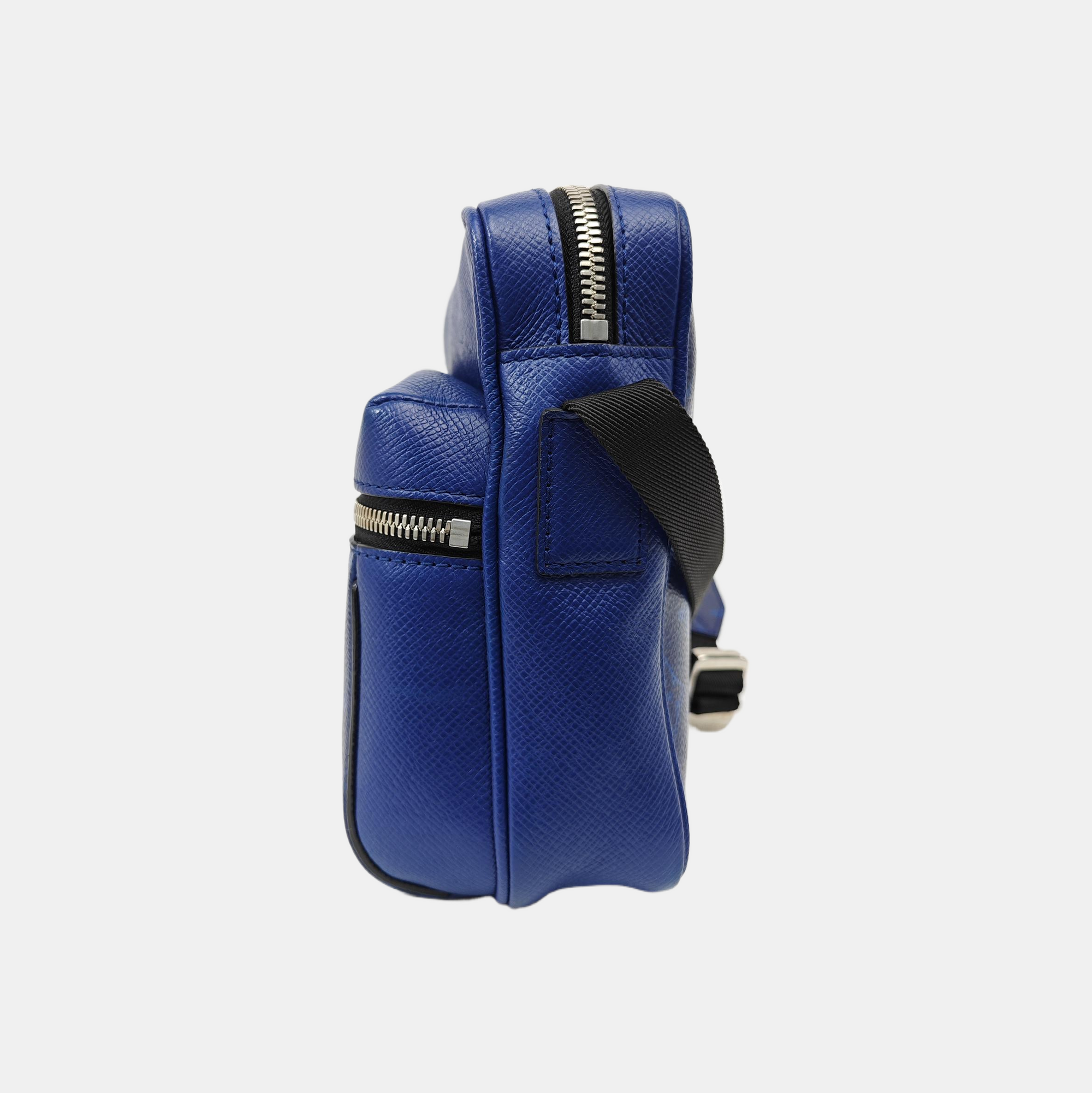 OUTDOOR PM Monogram Coated Canvas Blue