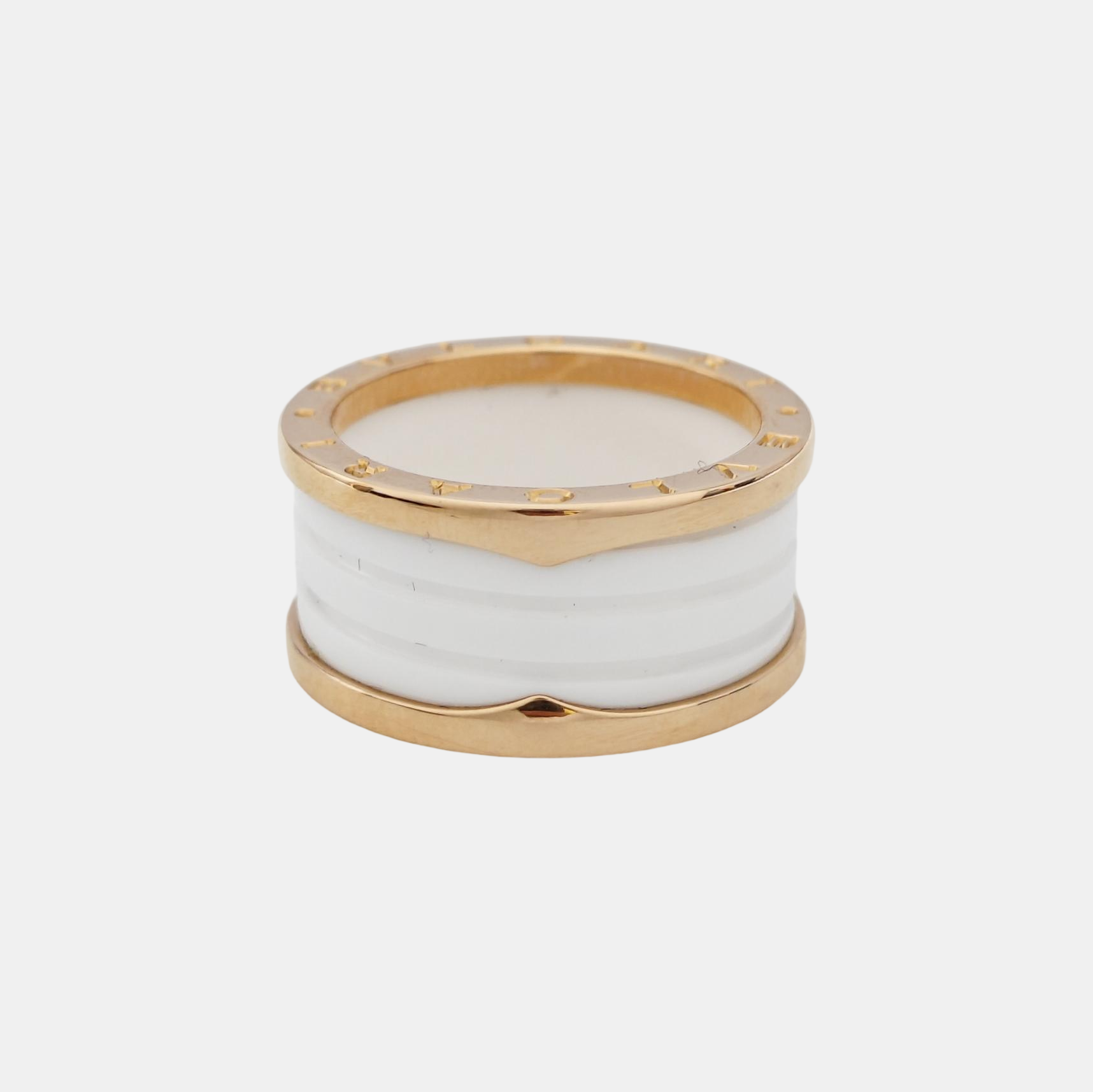 B.ZERO1 18k Rose Gold Ring EU 62