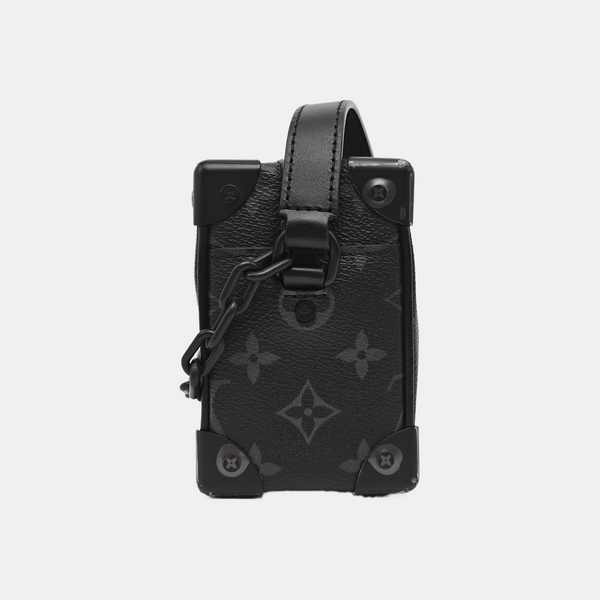 SOFT TRUNK Mini Monogram Coated Canvas Black