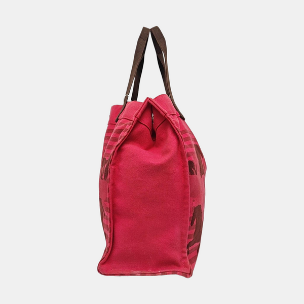 Chevaux En Camouflage Canvas Pink