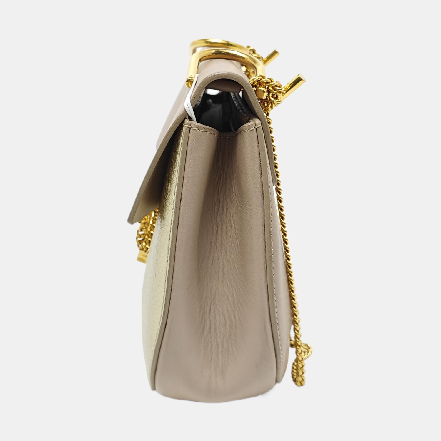 Drew Medium Calfskin Gold