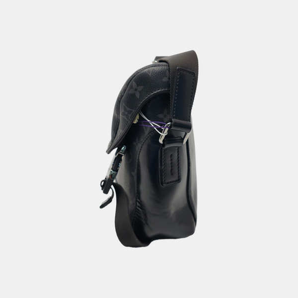 VOYAGER PM Monogram Coated Canvas Black