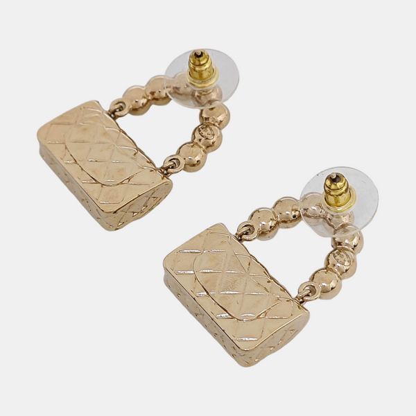 Metal Gold Stud Earrings
