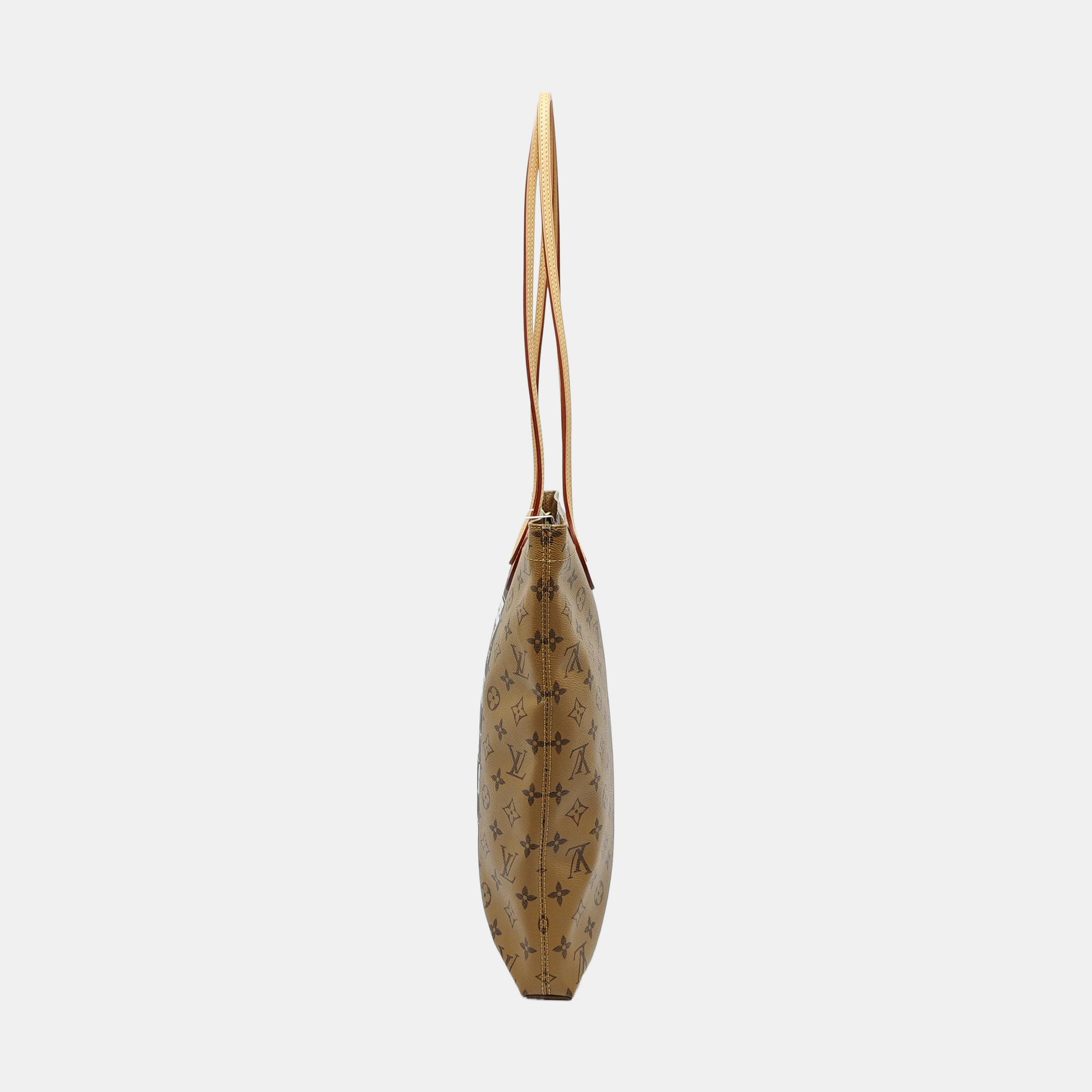 CARRY IT Monogram Coated Canvas Brown