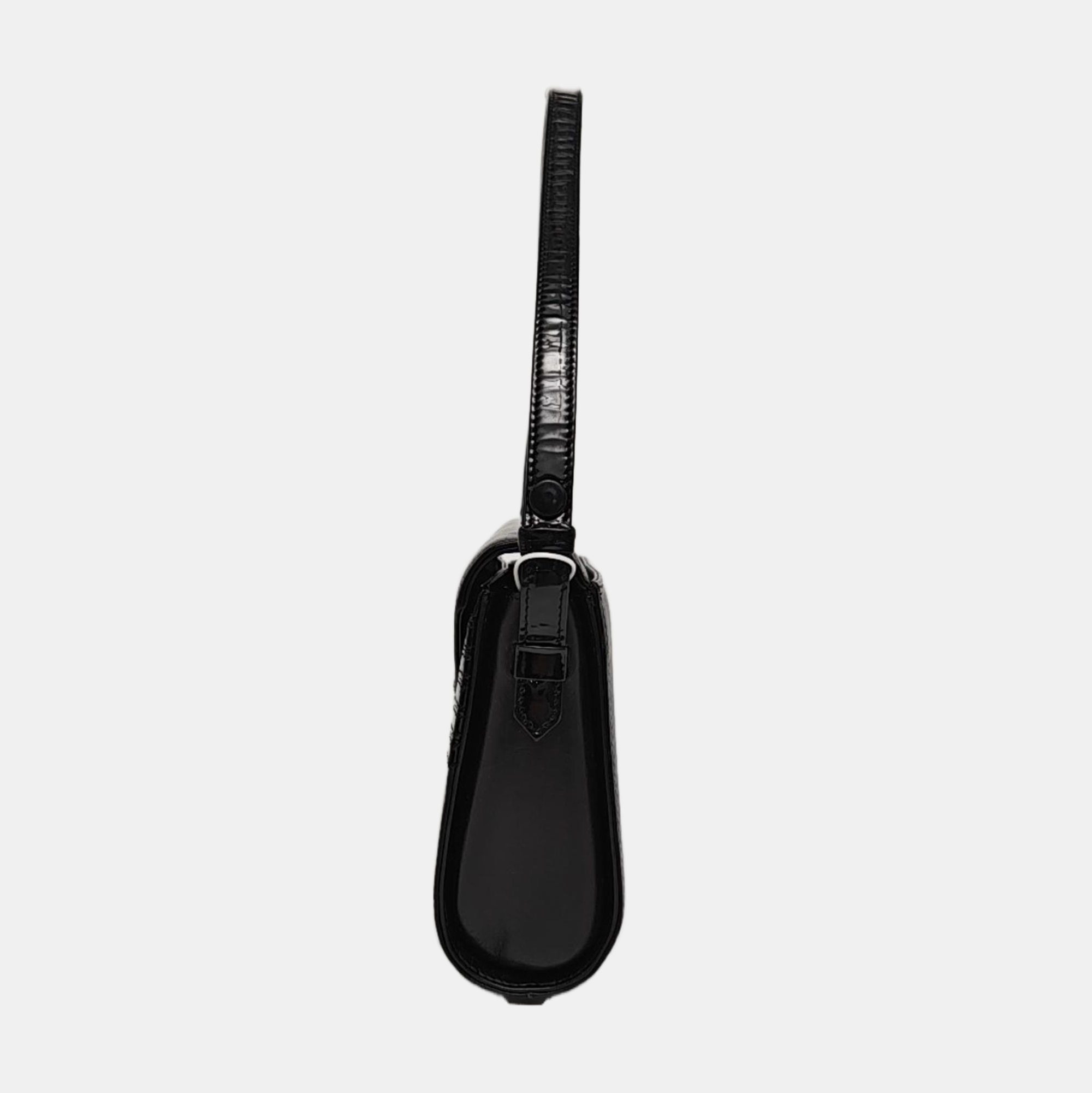 Calfskin Shoulder Bag Black