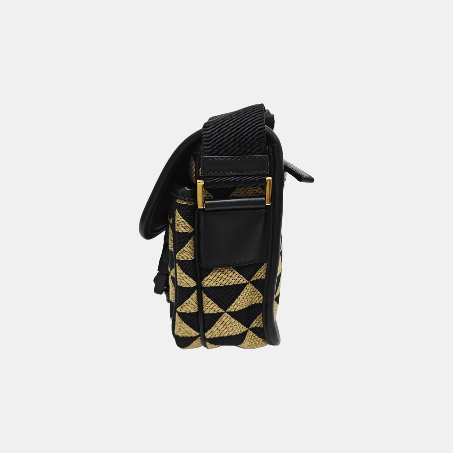 Fabric Crossbody Bag Multicolor