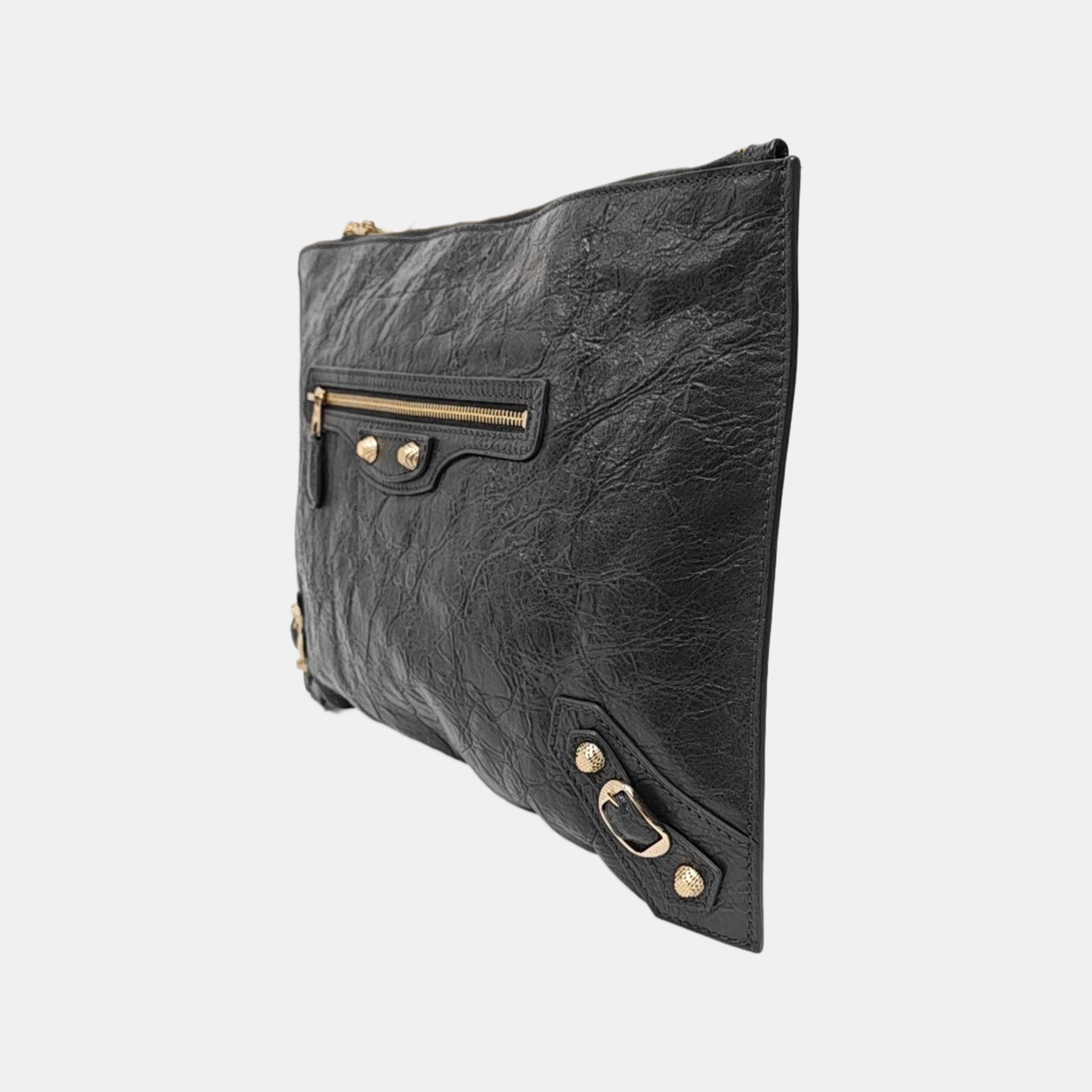 Classic City Small Lambskin Gray