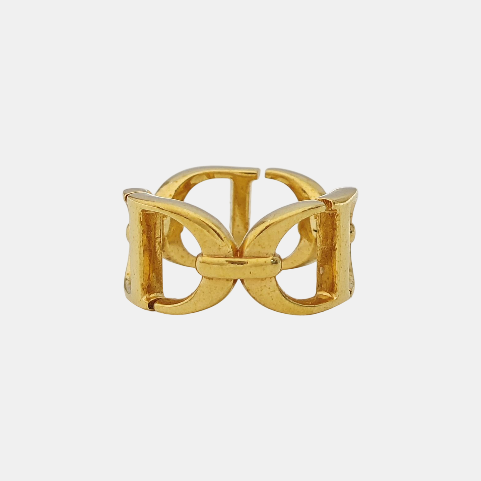 Metal Gold Ring EU 53