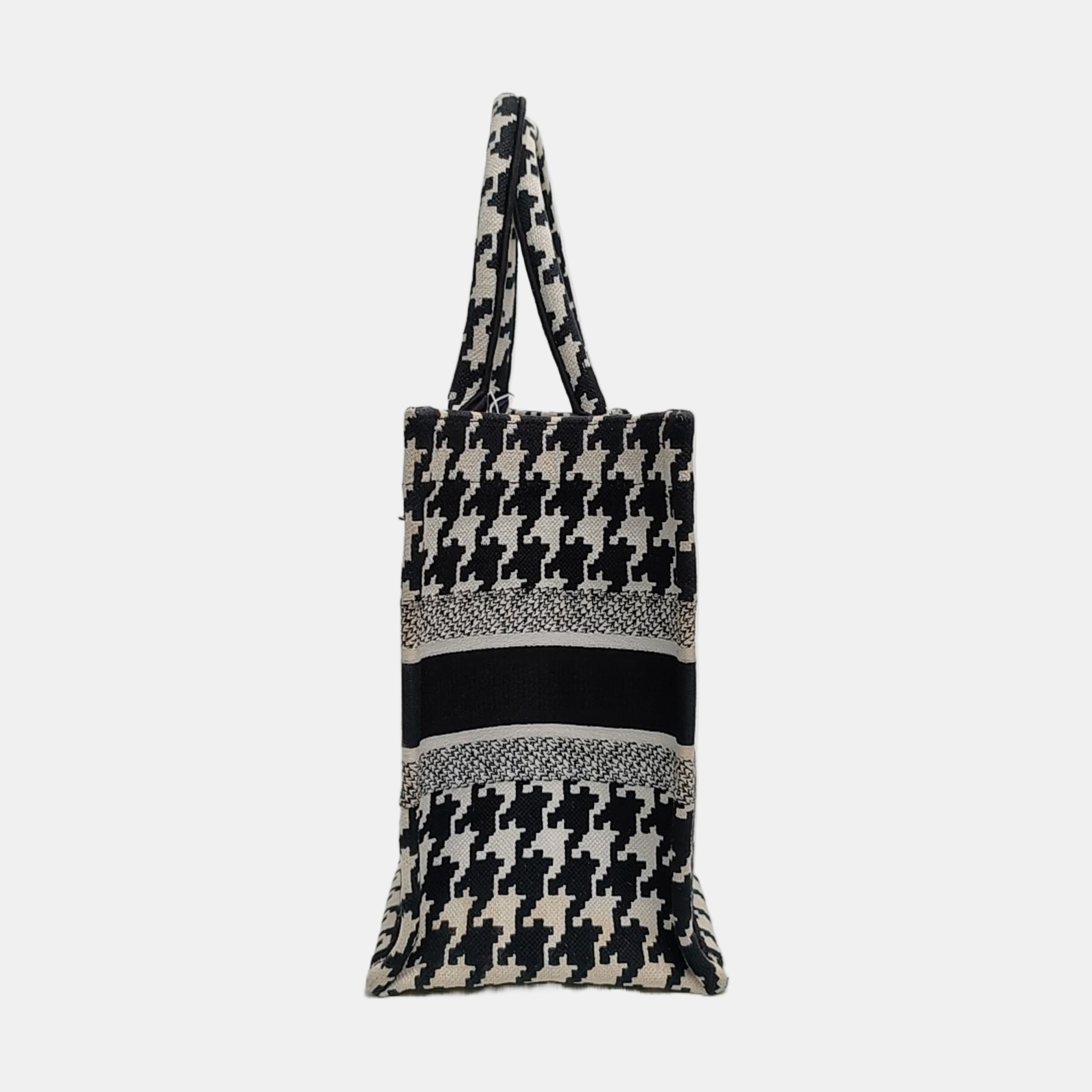 Book Tote Medium Fabric Black