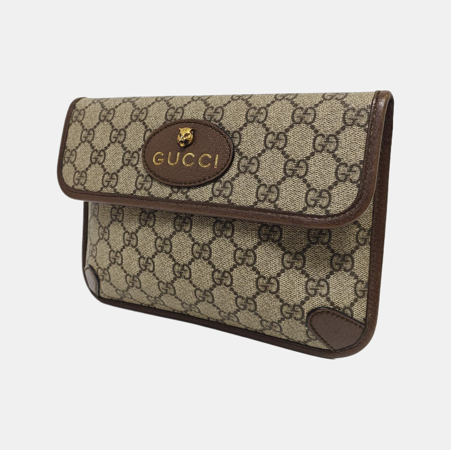 Neo Vintage Monogram Coated Canvas Beige