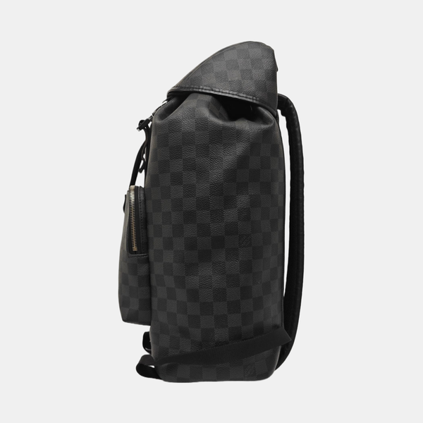 ZACK Damier Graphite Coated Canvas Gray