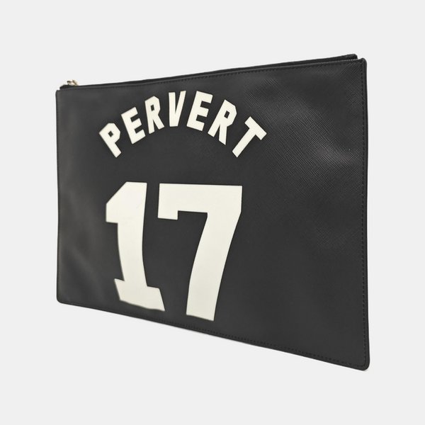 Calfskin Clutch Black