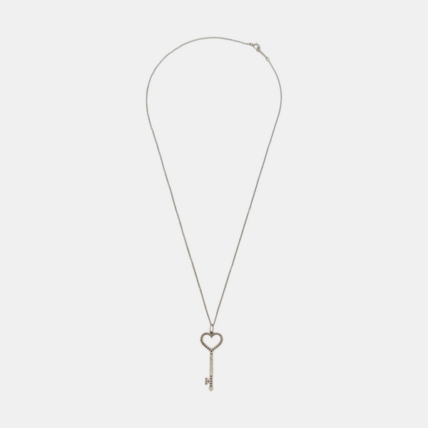 Tiffany Keys Platinum 950 Silver Necklace