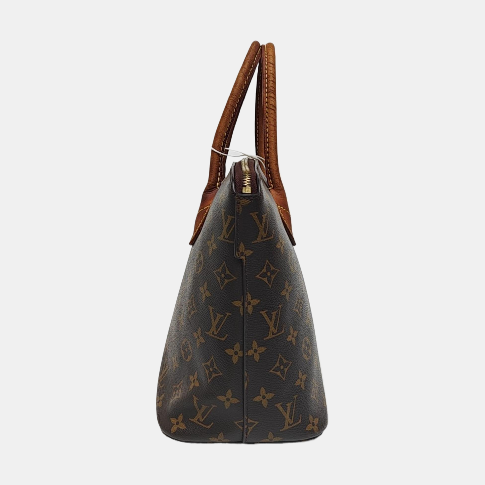 LOCKIT PM Monogram Coated Canvas Brown