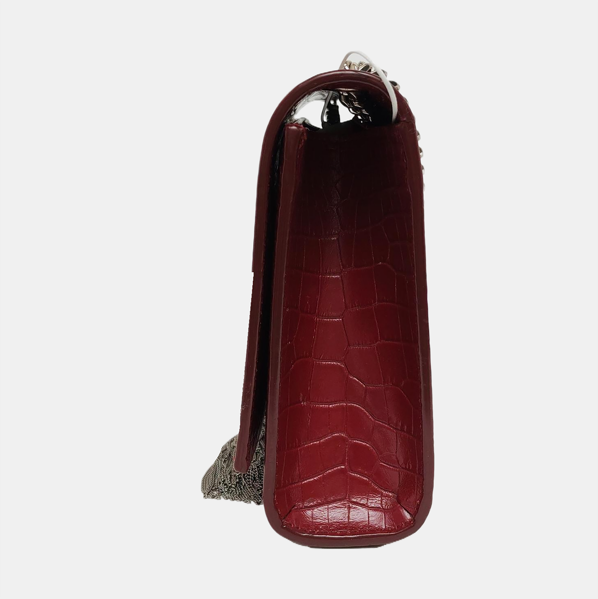 KATE Medium Calfskin Red