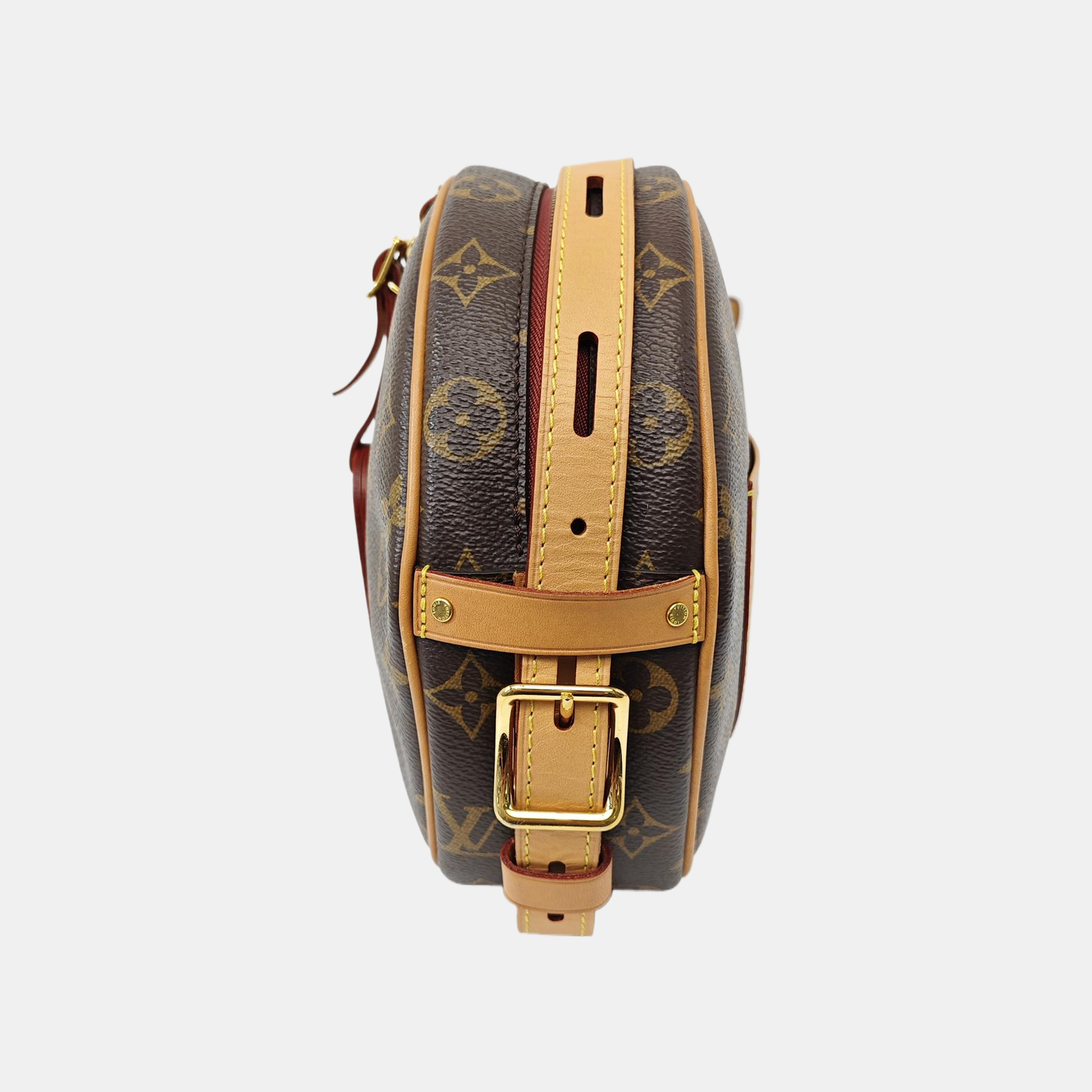 BOITE CHAPEAU MM Monogram Coated Canvas Brown