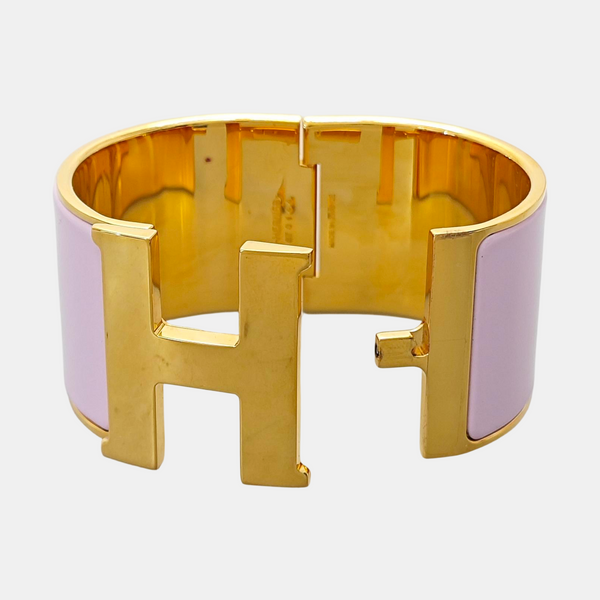Clic H Metal Gold Bangle