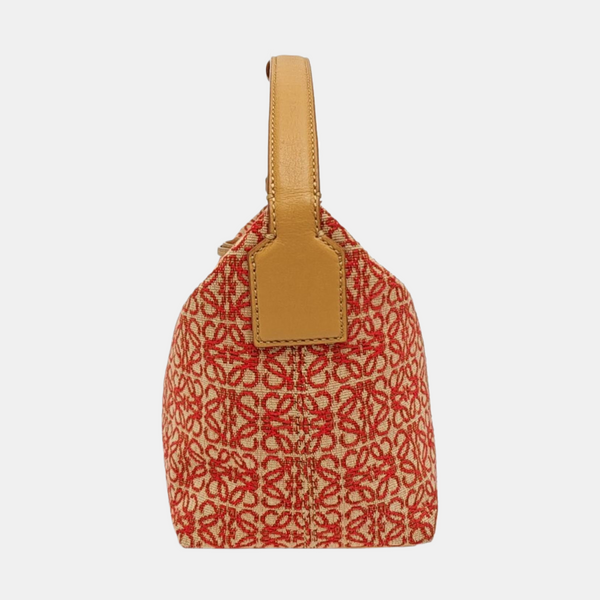 Monogram Canvas Top Handle Bag Red