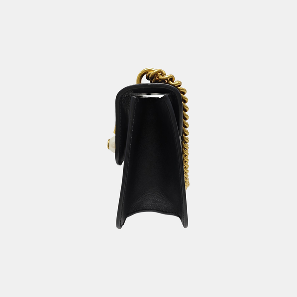 Calfskin Shoulder Bag Black