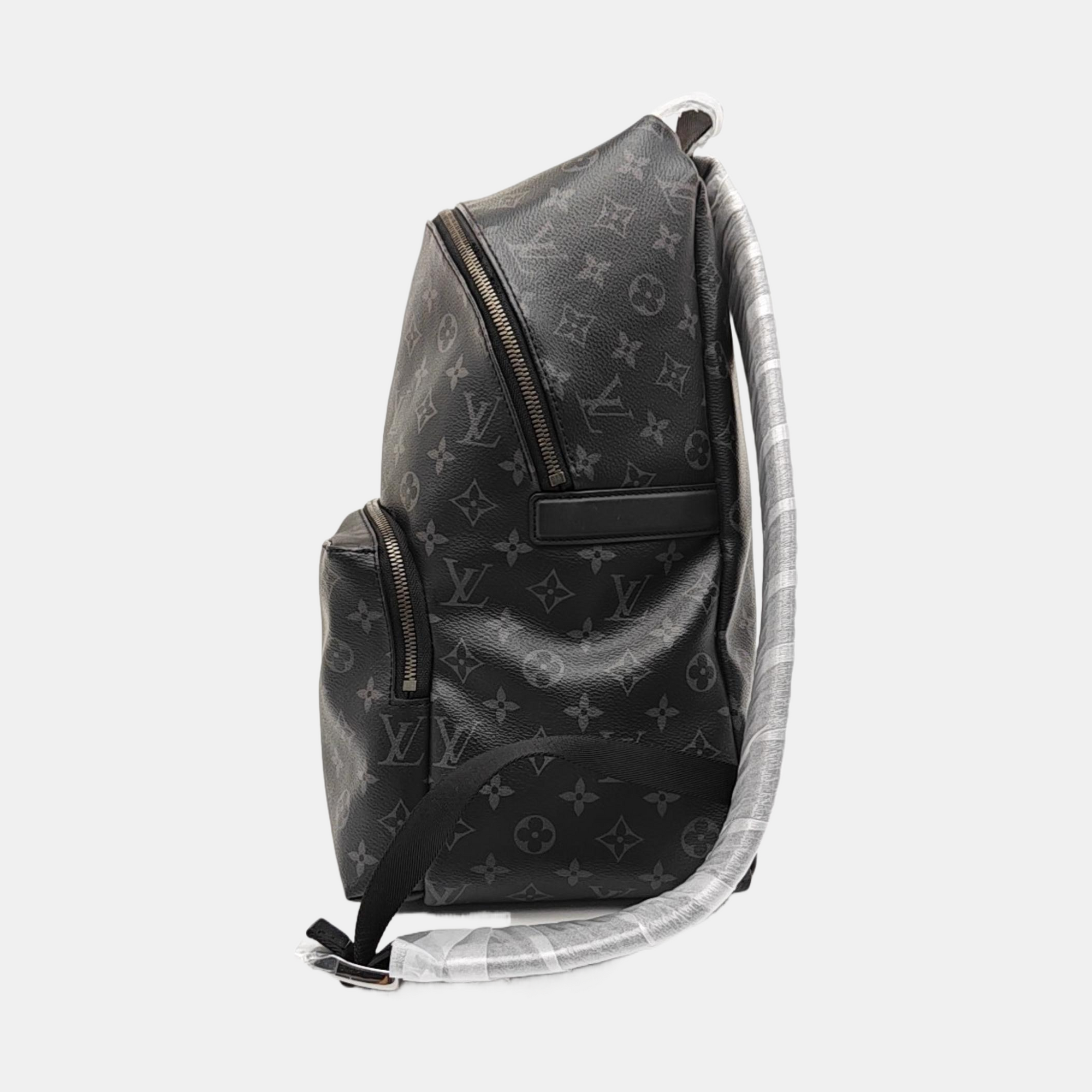DISCOVERY Monogram Coated Canvas Gray